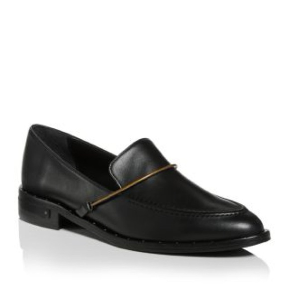 Freda Salvador Midnight Leather Loafers - Picture 9 of 9